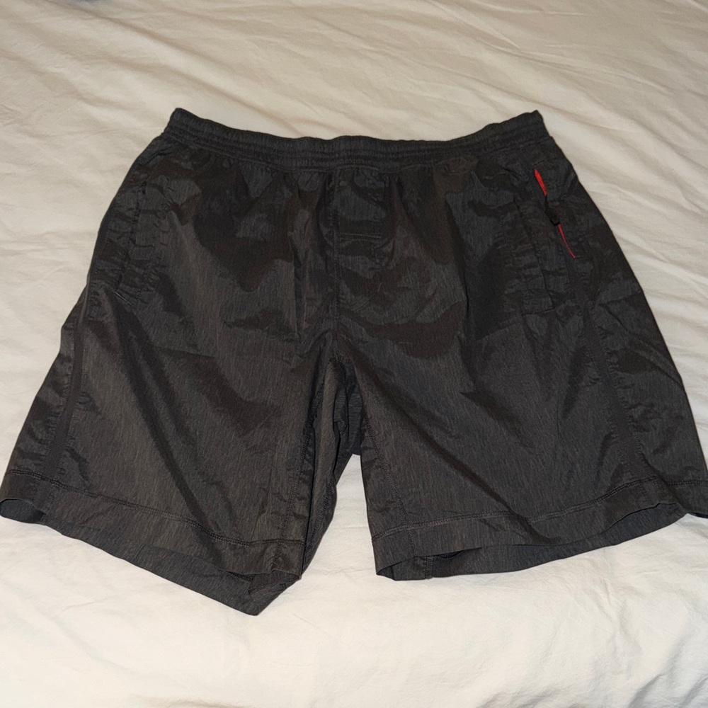 lululemon athletica Grey Athletic Shorts - Unlined